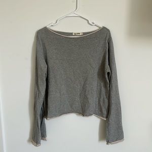 Djerf Avenue Boat Neck Long Sleeve